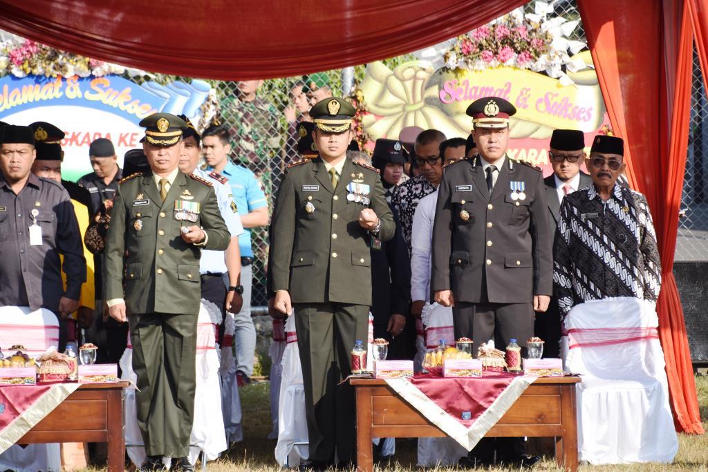 Danrem Hadiri Upacara HUT Bhayangkara ke-73